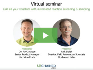 Grill all your variables with automated reaction screening & sampling